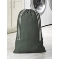 thumbnail image 4 of Whitmor Cotton Laundry Bag Duffel Green, 4 of 6