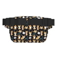thumbnail image 3 of Easygdp Cute Dogs Corgi Fanny Packs para Mujeres y Hombres, Bolsa de Cinturón, Bolsos de Cruz para Trabajo/Correr/Senderismo, 3 of 9