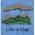 thumbnail image 2 of Hiking Fail Stormy Funny Outdoors Men's Graphic T Shirt Tees Brisco Brands S, 2 of 6