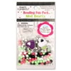 Advantus 462763 Beading Fun Packs-Mod Hearts-Assorted Colors