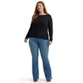 thumbnail image 2 of Lee® Women's and Plus 31" Mid Rise Bootcut Core Denim Jeans, 2 of 7