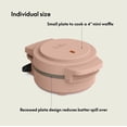 thumbnail image 3 of Mini máquina para hacer gofres Bella Snack-n-Store EverGood™ 400 W Blossom, 3 of 7