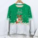 thumbnail image 4 of Moda navideña para mujer, informal, de manga larga, cuello redondo, estampado, sudadera para mujer, Tops Pompotops gfhjh14493, 4 of 5
