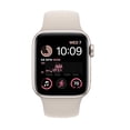 thumbnail image 2 of Apple Watch SE2 GPS 40mm con Caja Aluminio Dorado y Correa Deportiva Blanco Estelar Reacondicionado, 2 of 7