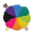 thumbnail image 4 of Rainbow Loom Neon Dreams Jumbo Bucket Bracelet Making Kit, Rubber Band Craft Bucket, 4 of 7