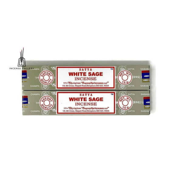 Satya Sai Baba Nag Champa - White Sage Incense Sticks