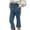 Blue A, variant on Agkizg Toddler Boys Casual Jeans,Kids Denim Pants,2-10 Years Children's Fashion Solid Color Slightly Elastic Nine Point Hole High Waisted Flared Pants Denim Pants