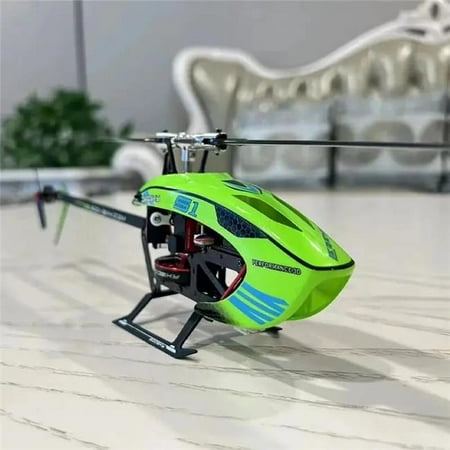 UNO1RC NM62458 S1 RC Helicopter Kids Scale 6CH Only Drone BNF 3D Stunt Double Brushless Motor Direct Drive Flybarless Toys Gifts