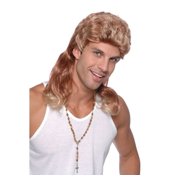 Mullet top wig walmart