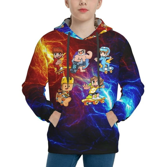 Cash and Nico Teen Hoodies Sweatshirts Pullover Long Sleeves Hooded Graphic Hoodie for Boys Girls