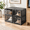 black clear-4 pack, variant on Clear 5 Pack Hat Organizer Boxes Stackable Baseball Cap Storage Containers
