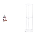 thumbnail image 1 of Figura Decorativa Abstracta De Resina Acrílica Con Forma De Pensador, Ideal Para Dormitorio, Oficina, Tienda, Estantería Y Mesilla De Noche En Espacios Pequeños., 1 of 8