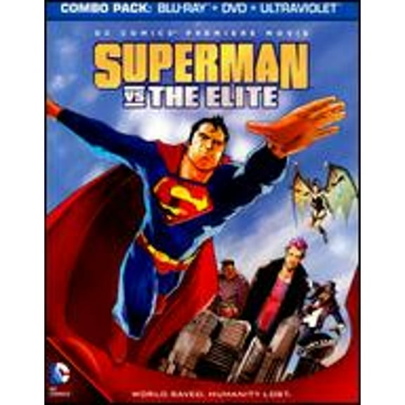 Pre-Owned Superman vs. The Elite [2 Discs] [Blu-ray/DVD] (Blu-Ray 0883929242535)