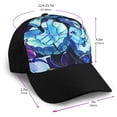 thumbnail image 3 of Shadow Milk Cookie Baseball Cap Adjustable Unisex Dad Hat Men Women Printed Trucker Hats, 3 of 5