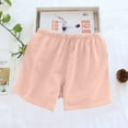 thumbnail image 4 of CLOISE Womens Athletic Shorts with Pockets Pink M Summer Fashion Casual Loose Athletic Shorts Sexy Solid Elastic Waisted Rope Tie Comfy Running Bermuda Shorts, 4 of 5