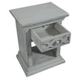thumbnail image 2 of Progressive Furniture Luna Wood Nightstand in Heather Gray, 2 of 4