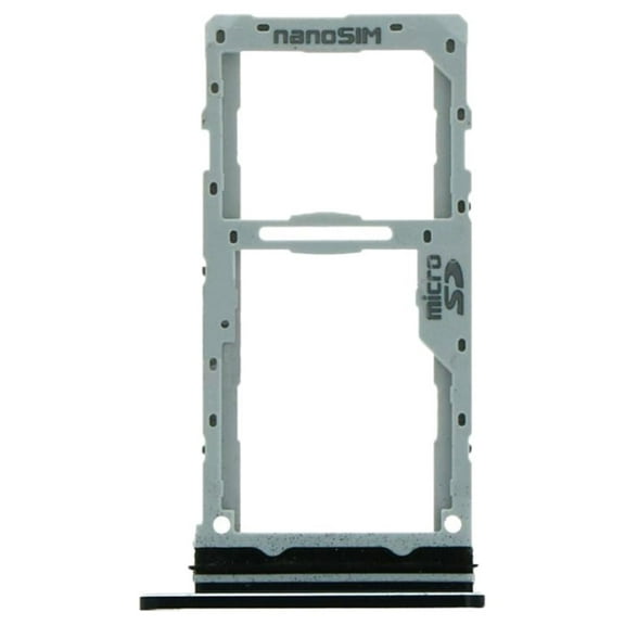 Replacement Micro SD Card   Nano Sim Card Tray For LG G8X ThinQ / V50S ThinQ 5G - Aurora Black