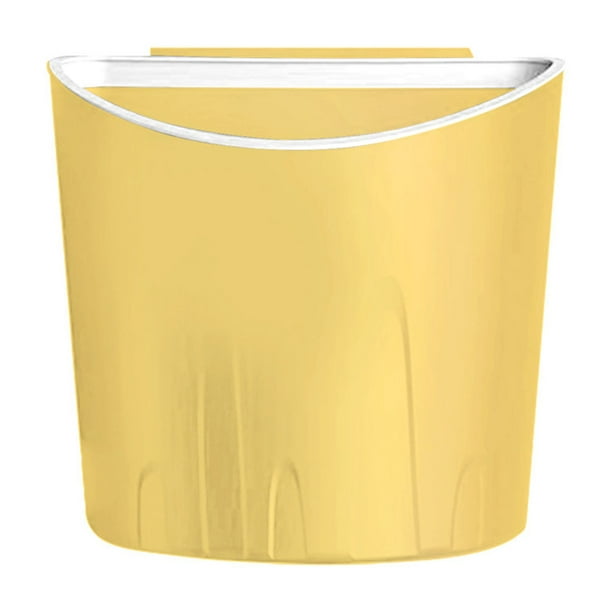 Papelera de cocina de pared, apta para el hogar, baño, cocina, dormitorio, con tapa, cesta para basura, contenedor de almacenamiento especial para residuos de cocina, papelera