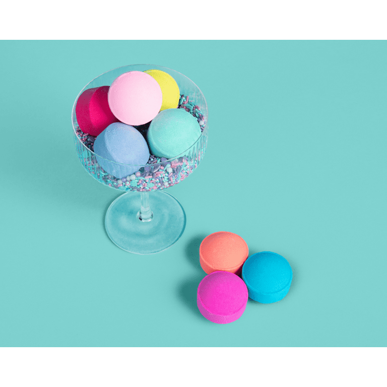Hi Peach Layne Mini Bath Bomb Bag, 8 Assorted Scents with Surprise