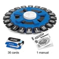 thumbnail image 1 of Alphabet Game Turntable English Board Game Family Interactive Board Puzzle Table Toy, 1 of 5