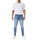 thumbnail image 3 of Txlixc Pantalones vaqueros ajustados para hombres Txlixc moda, 3 of 9