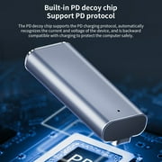 duixinghas Adapter Charger Quick Charge Magnetic Aluminum Alloy PD USB C to Mag-Safe 2 Power
