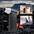 thumbnail image 5 of Compressed Air Duster 80000RPM Electric Air Duster, Mini Air Blower Rechargeable Cordless Keyboard Cleaning Jet Dry Blower for Car, PC and Home Cleaning Kit Replaces Compressed Air Can, 5 of 11