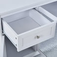 thumbnail image 6 of Bellemave TV Stand for TV up to 65 Inch with 4 Doors Adjustable Panels Open Style Cabinet, Sideboard for Living Room(White), 6 of 9