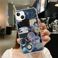 thumbnail image 2 of Vintage Celestial Case Compatible with iPhone 14 Plus,Aesthetic Art Design TPU Bumper Cover Case, 2 of 5