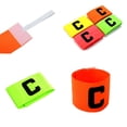 thumbnail image 7 of Adjustable Soccer Basketball Player Captain C Mark Armbands Elastic Sticker, 7 of 7