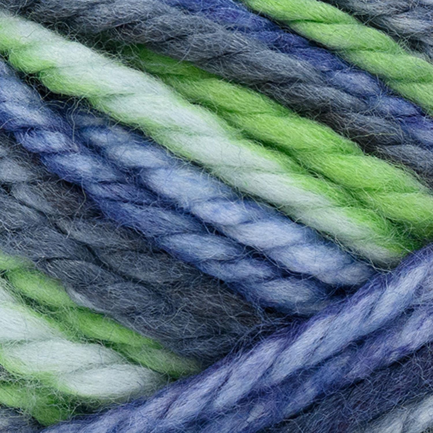 Lion Brand Re-Spun Thick & Quick® Yarn Riverside #6 Super Bulky Recycled Polyester Yarn, 340g/ 204m - 1CT