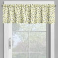 thumbnail image 2 of Ambesonne Lemon Window Valance, Citrus Blossoms Vitamin C, 54" X 18", Earth Yellow Grey, 2 of 5