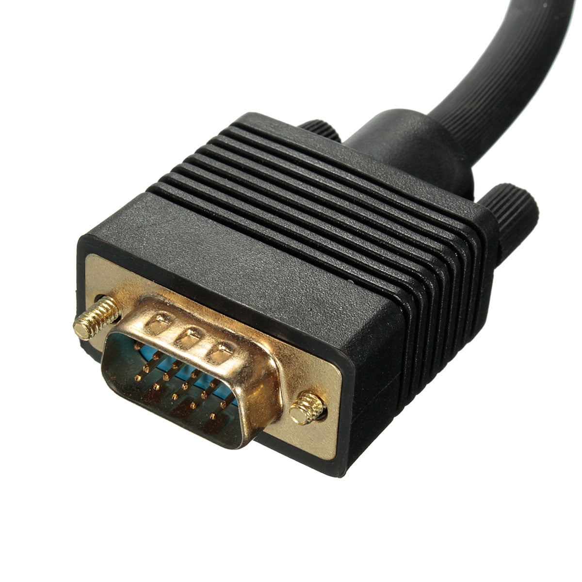 1pc Monitor VGA SVGA Y Dual Splitter Cable Lead 1 PC to 2 Screens 1VGA