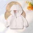 thumbnail image 2 of Ruyang Toddler Zip up Hooded Coats Fall Windproof Plain Long Sleeve Jackets Baby Boys Lightweight Hooded Tops with Pockets, 2 of 9