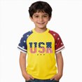 thumbnail image 2 of UAYOTSE Toddler Boys T-Shirts Short Sleeve Crewneck Tees Kids Boys 2T 3T 4T 5T Summer Casual Tops,Sizes 12-13 Years, 2 of 7