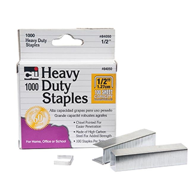 Charles Leonard CHL84050 Extra Heavy Duty Staples .50