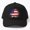 Black, variant on Round United States Flag Splash Baseball Cap, American Circle Graphic Design, Classic Hat