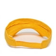 thumbnail image 2 of Outdoor Cap PCTV-100 Cotton Twill Visor-Gold-Youth, 2 of 8