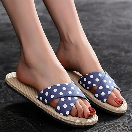 

Christmas Fashion Spring And Summer Casual Women s Flat Slippers Seaside Beach Shoes