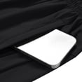 thumbnail image 5 of Hurxie Mens Lightweight Athletic Shorts Quick Dry Gym Workout Running Shorts with Zipper Pockets Black,8XL, 5 of 6