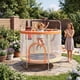 thumbnail image 4 of Trampolín Infantil de 55 Pulgadas – Certificado – Mini Trampolín con Red de Seguridad – 181 kg – Ajustable – Interior y Exterior, 4 of 6