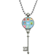 thumbnail image 1 of Collar Colgante Vintage de Llavero de cultura japonesa Plata, 1 of 3