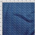 thumbnail image 3 of oneOone Velvet Royal Blue Fabric Dots Sewing Craft Projects Fabric Prints By Yard 58 Inch Wide, 3 of 5