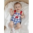 thumbnail image 3 of BemeyourBBs Baby Boys Rompers Independence Day Clothes Summer Overalls Jumpsuits, 3 of 9