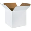 Box Partners Corrugated Boxes 20" x 20" x 20" White 10/Bundle 202020W