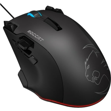 Roccat Tyon - All Action Multi-Button Gaming Mouse - Laser - Cable - Black - USB - 8200 dpi - Computer - Scroll Wheel - 16
