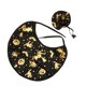 thumbnail image 4 of Disfraces de Halloween para gatos, conjunto de capa con sombrero de mago para perros y gatos, innovador y elegante, con estampado de murciélago y calabaza, 4 of 5