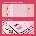 thumbnail image 2 of Bangus Étui de Transport de Voyage Mignon pour Nintendo Switch/Switch LITE/OLED, Trousse d'Accessoires, Étui de Rangement Rose Sakura, 2 of 6