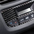 thumbnail image 6 of TINKI Compatible for Honda Pilot 2016-2022 Interior Accessories Carbon Fiber Center Consoles Cover Decals Protector Sticker, Soft Carbon Fiber, Black, 6 of 14