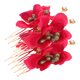 thumbnail image 1 of 2 pinzas para el pelo con flor de hibisco: Peinetas decorativas para recogidos - Tocados de boda con pinza floral para vestidos de novia, fiestas y bailes de graduación, 1 of 7